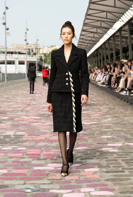 Look 8 du défilé Chanel haute couture automne-hiver 2023-2024