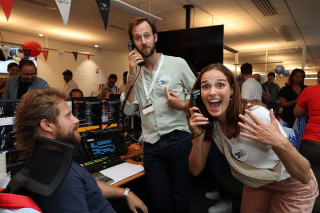 Benjamin Lavernhe et Camille Lou s'impliquent à fond pour le Charity Day !