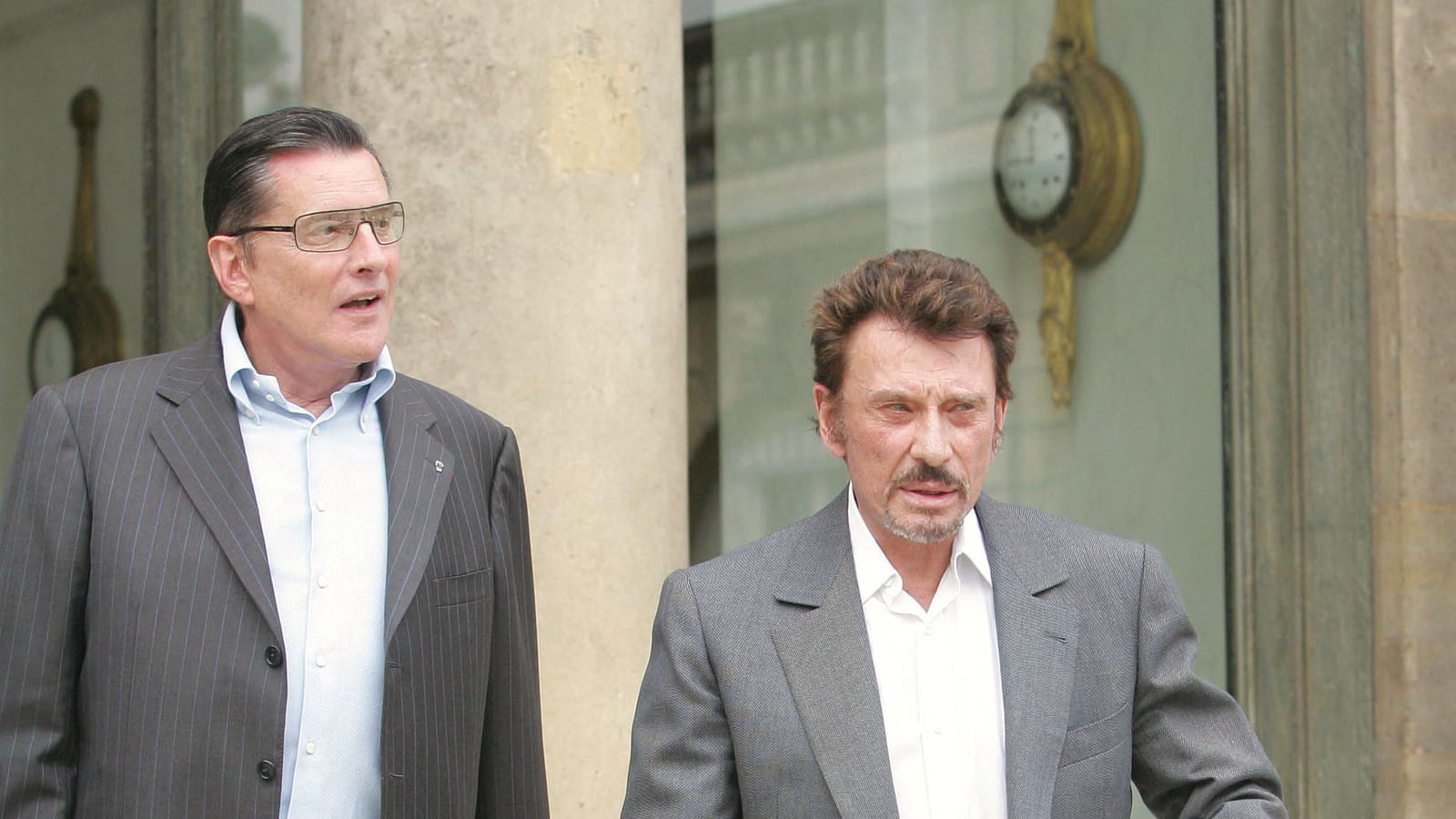 Jean-Claude Camus et Johnny