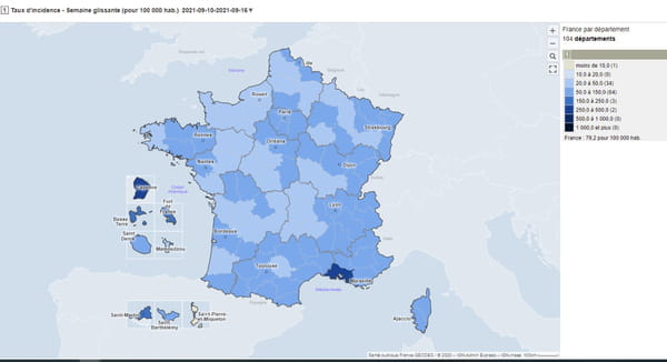 carte taux incidence covid