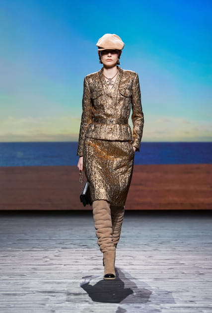 Look 24 du défilé Chanel automne-hiver 2024-2025