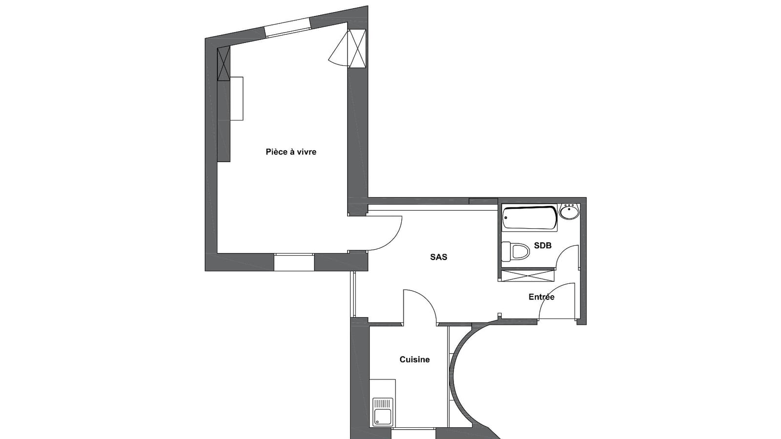 Plan existant