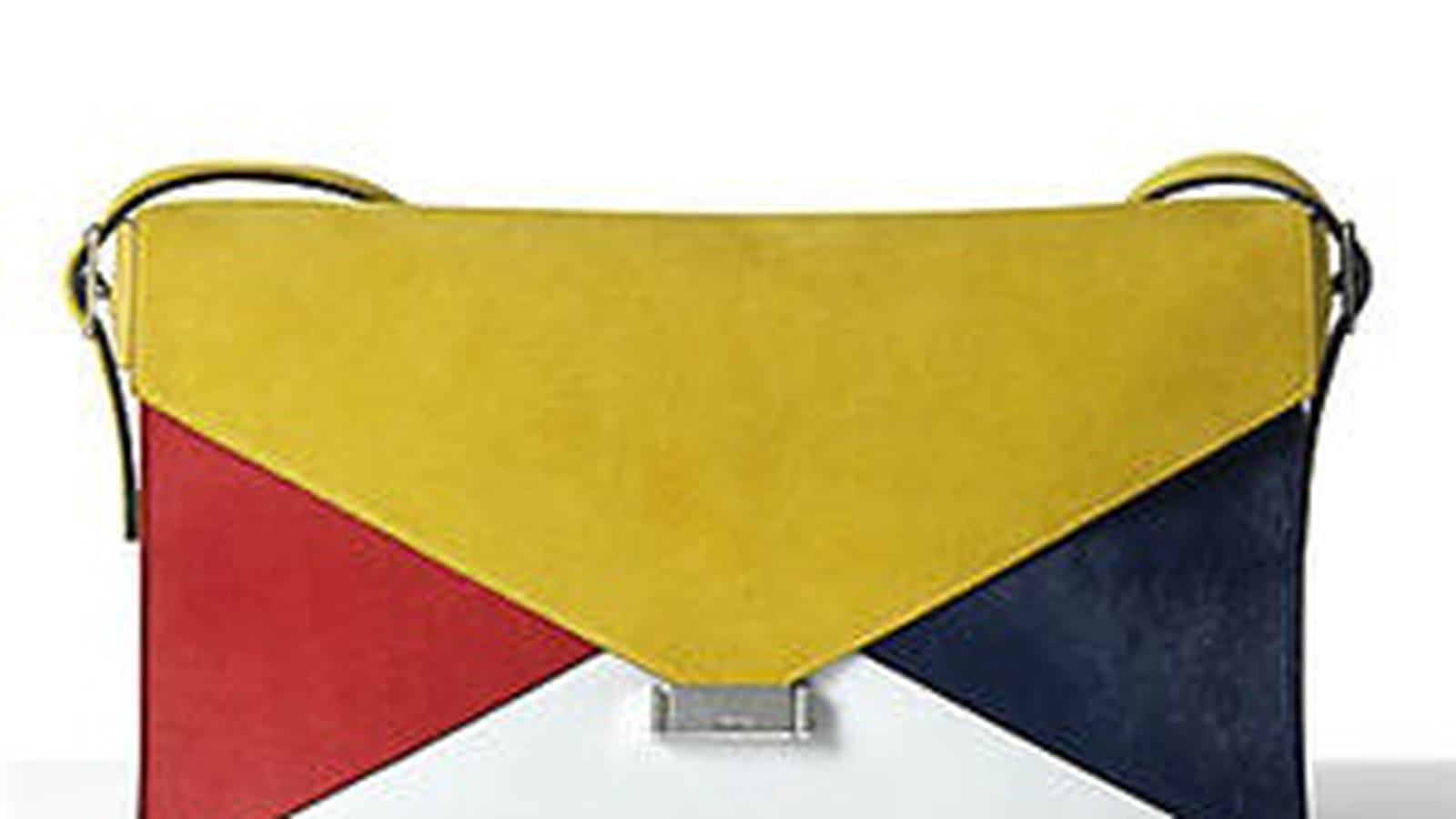 Sac "Diamond" façon poulain jaune de Céline
