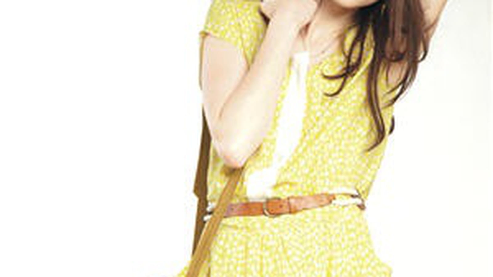 Robe jaune de Comptoir des Cotonniers