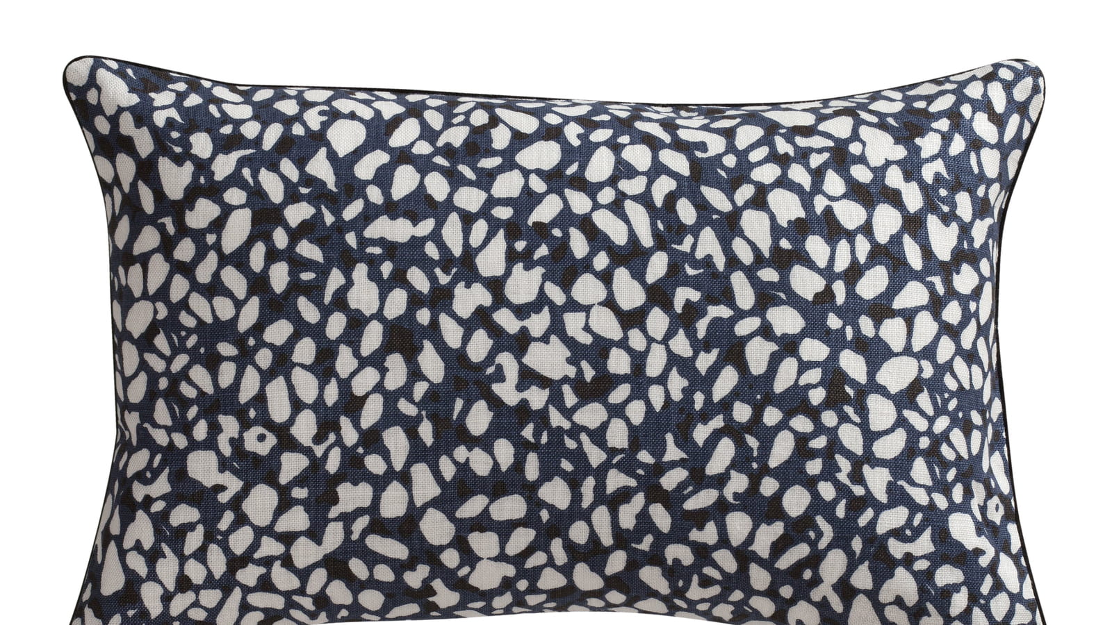 Housse de coussin Galets Toiles de Mayenne