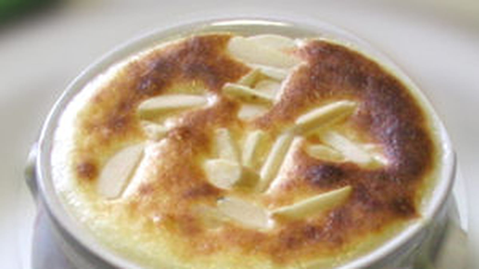 Soupe gratinée de framboises