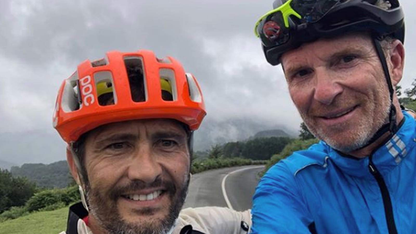Bixente Lizarazu et Denis Brogniart