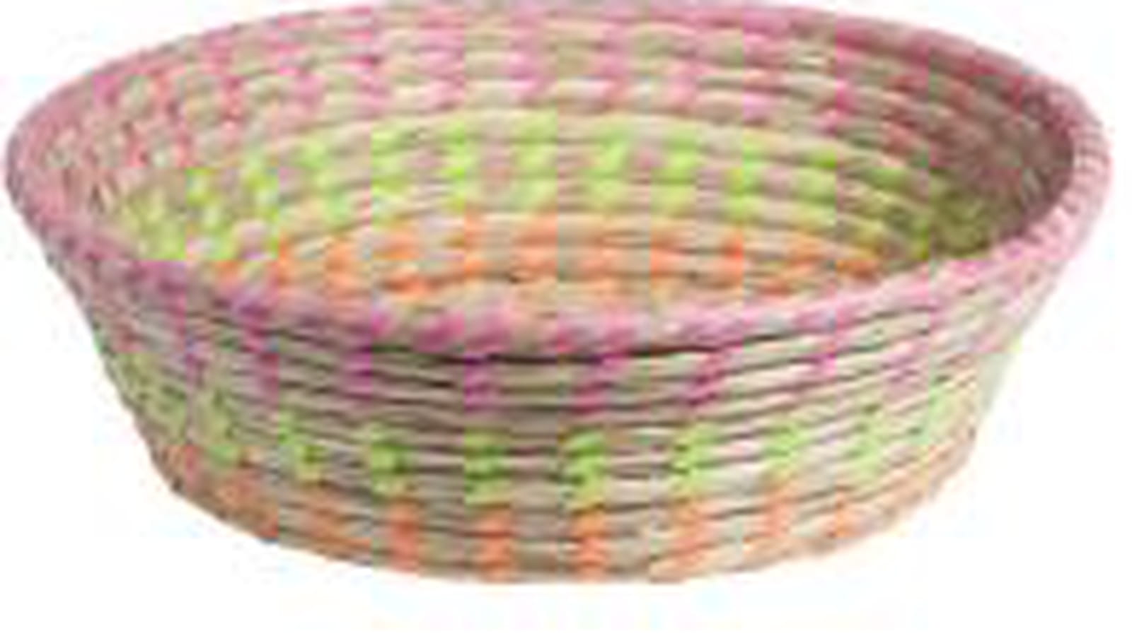 Corbeille couleur pastel