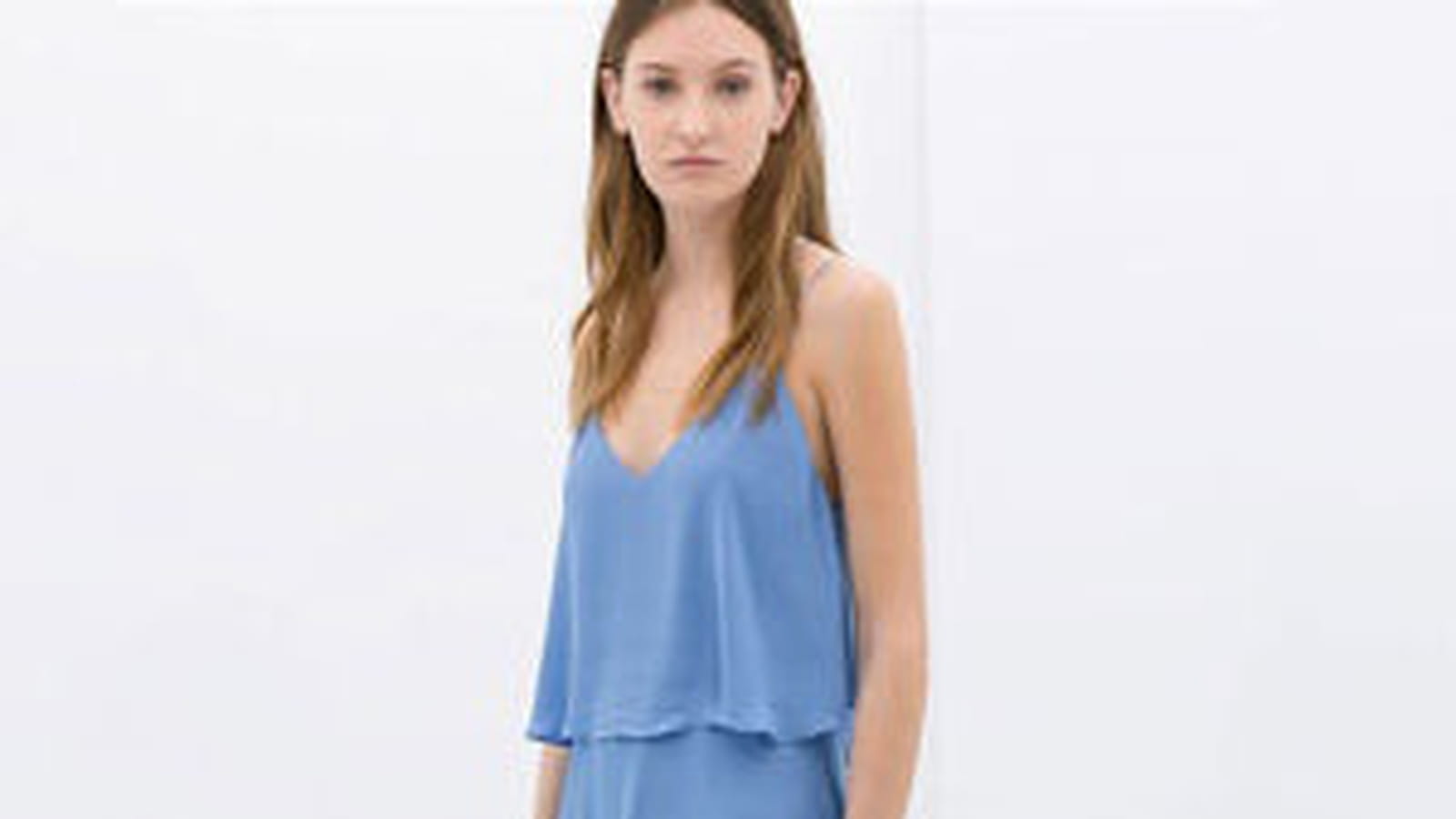Robe longue fluide de Zara