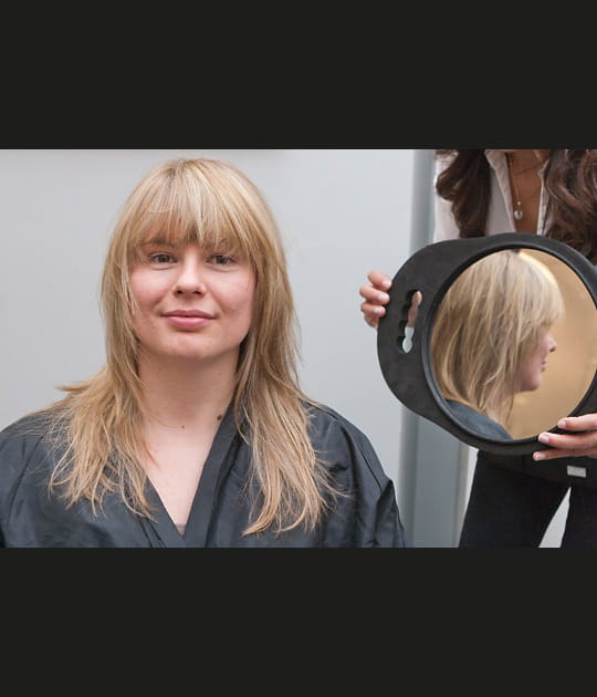 La nouvelle coupe d'Emilie