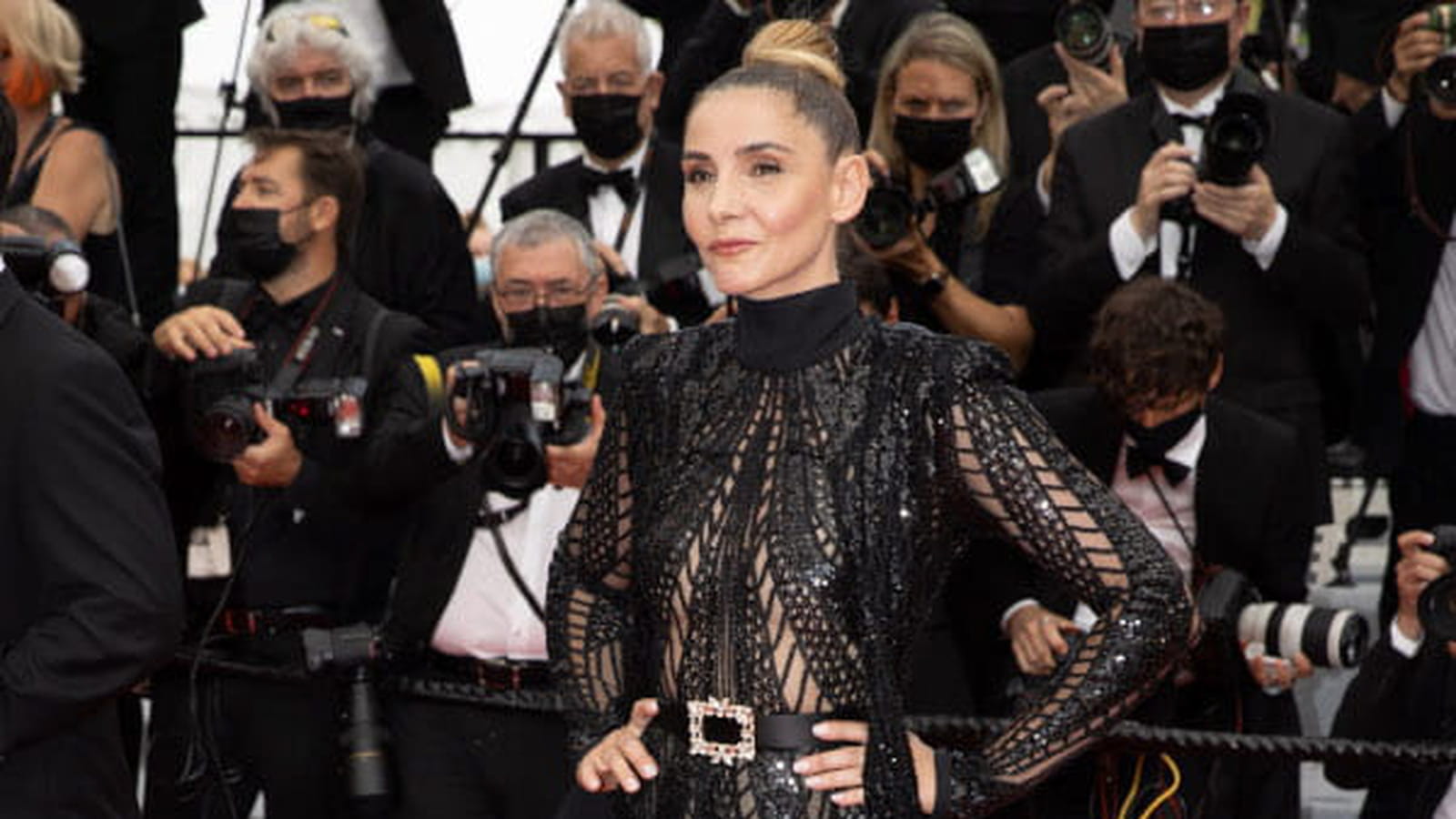 Clotilde Courau le 12 juillet 2021