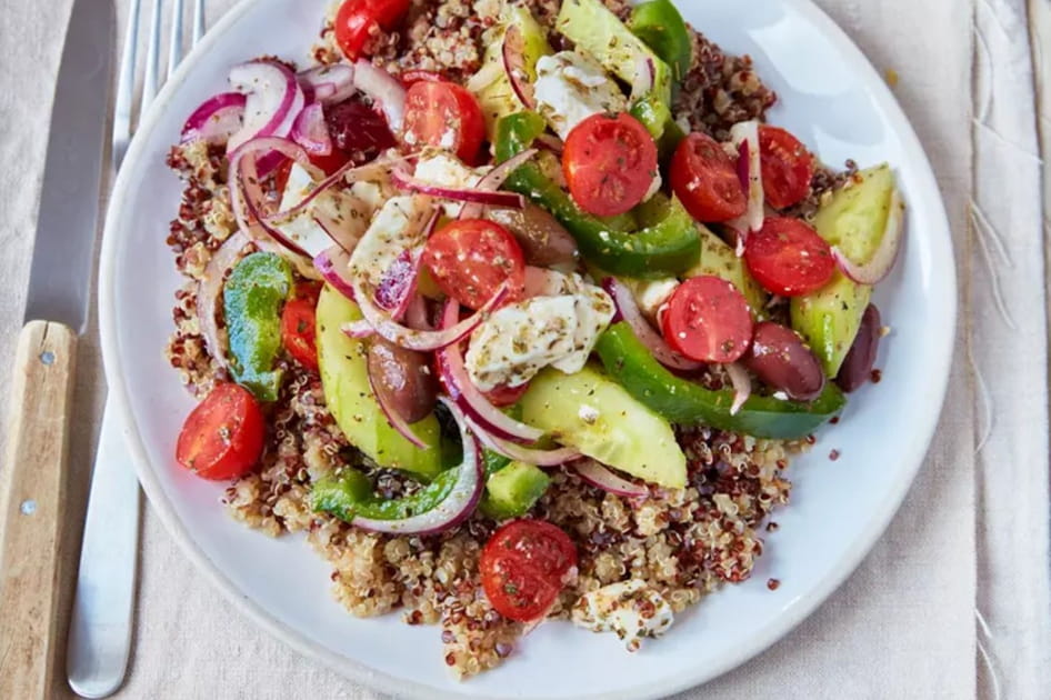 Salade de Quinoa d'Anjou &agrave; la grecque