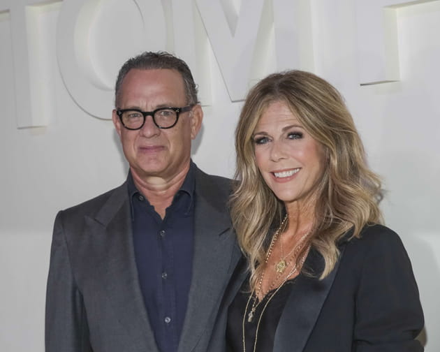 Tom Hanks et Rita Wilson au d&eacute;fil&eacute; Tom Ford