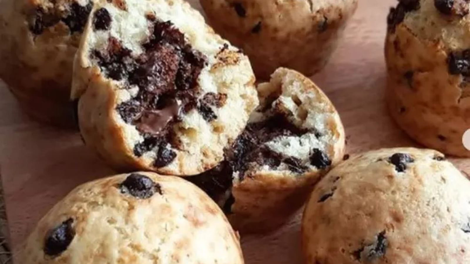 Muffins coeur Nutella