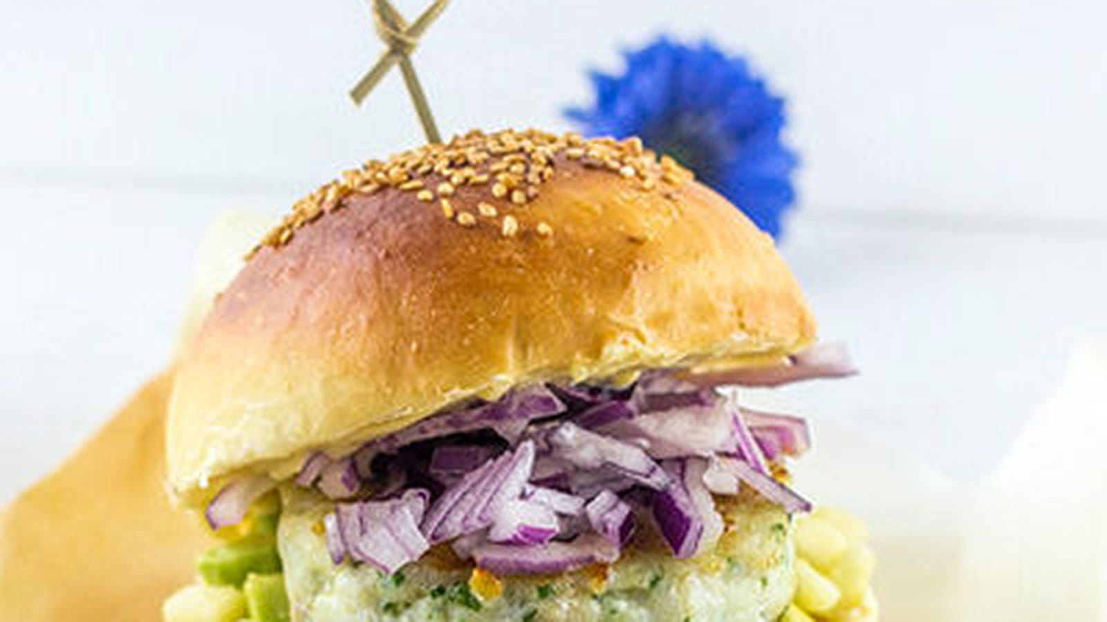 Burger au cabillaud