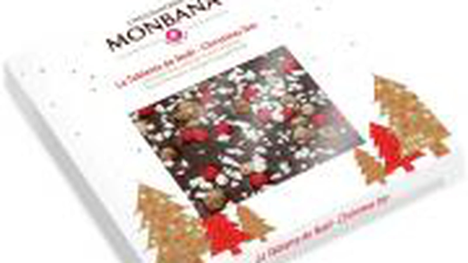 La Tablette de Noël de la Chocolaterie Monbana
