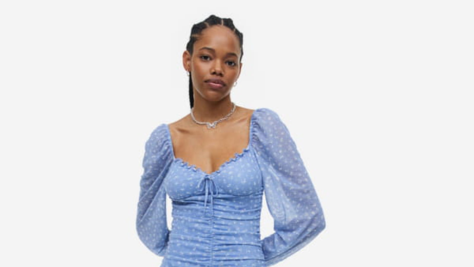 Robe en mesh H&M 