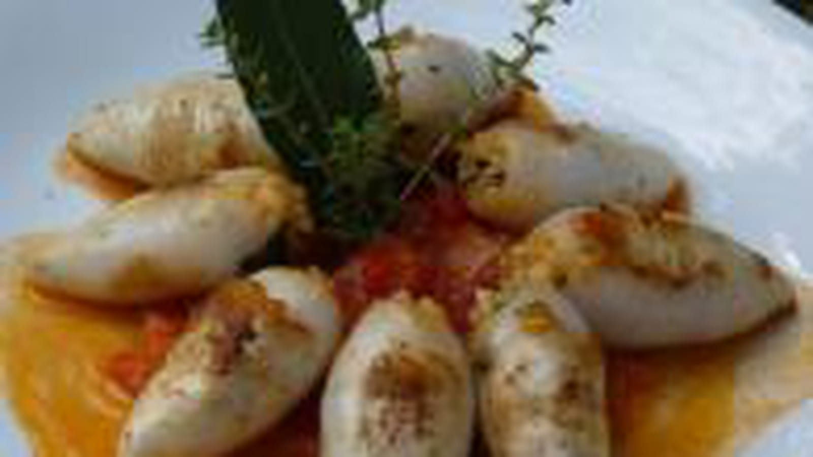 Encornets farcis au chorizo