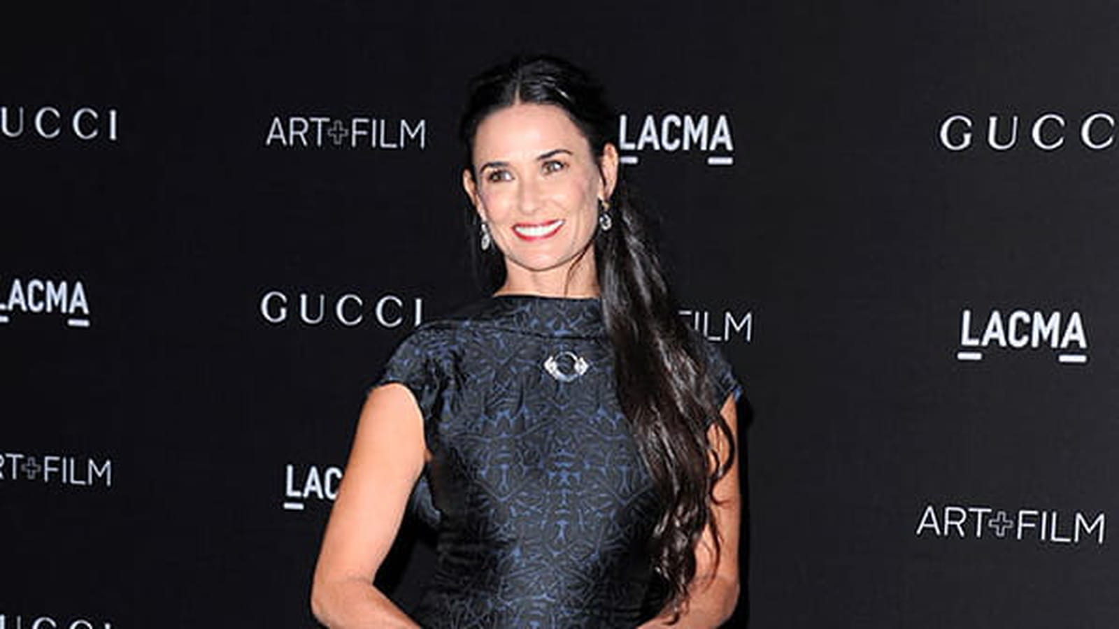 Demi Moore le 1er novembre 2014