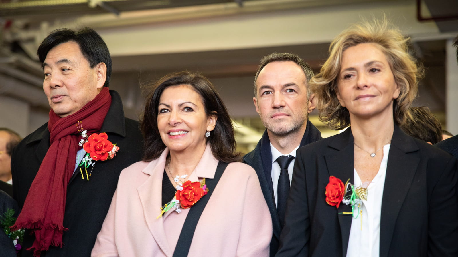 Anne Hidalgo, Valérie Pécresse, Zhai Jun, ambassadeur de Chine en France