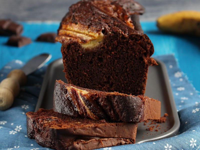 Cake Au Chocolat Et Banane Sans Gluten