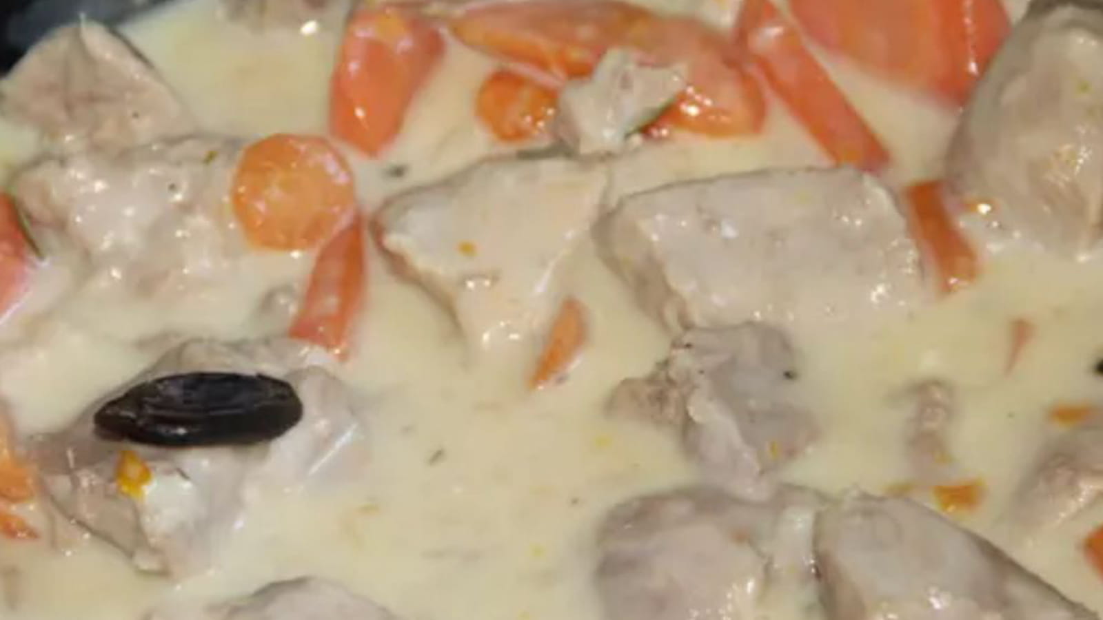 Blanquette de veau à la fève tonka