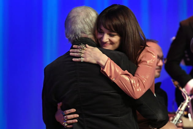 Asia Argento, dans les bras de papa