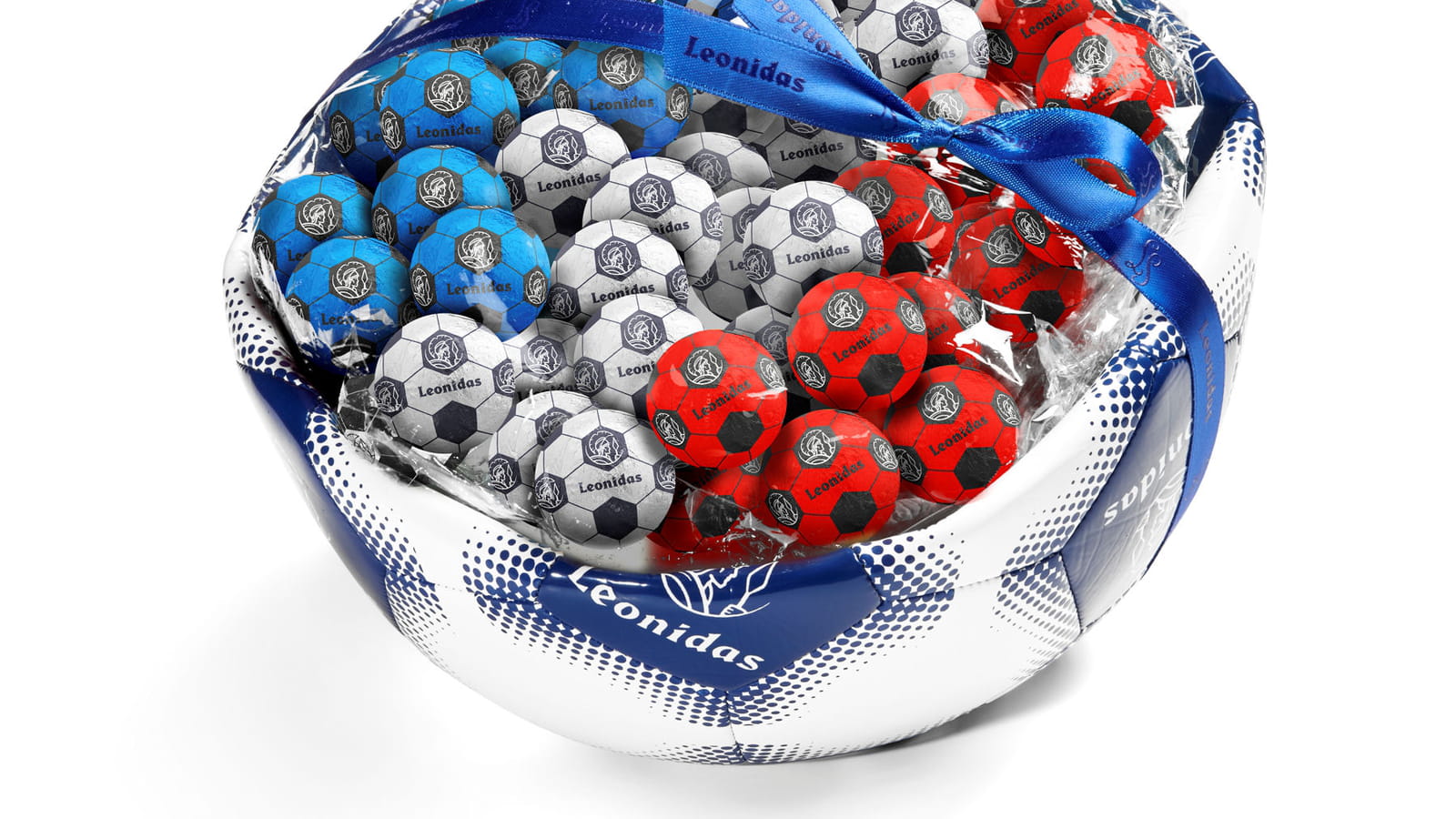Le ballon de foot garni de Leonidas