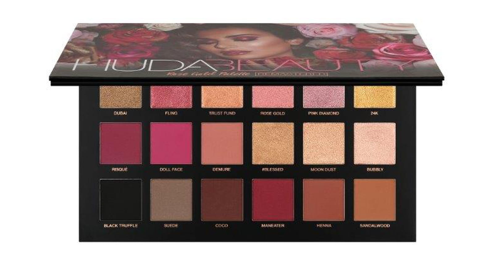 Huda Beauty Rose Gold Palette Remastered