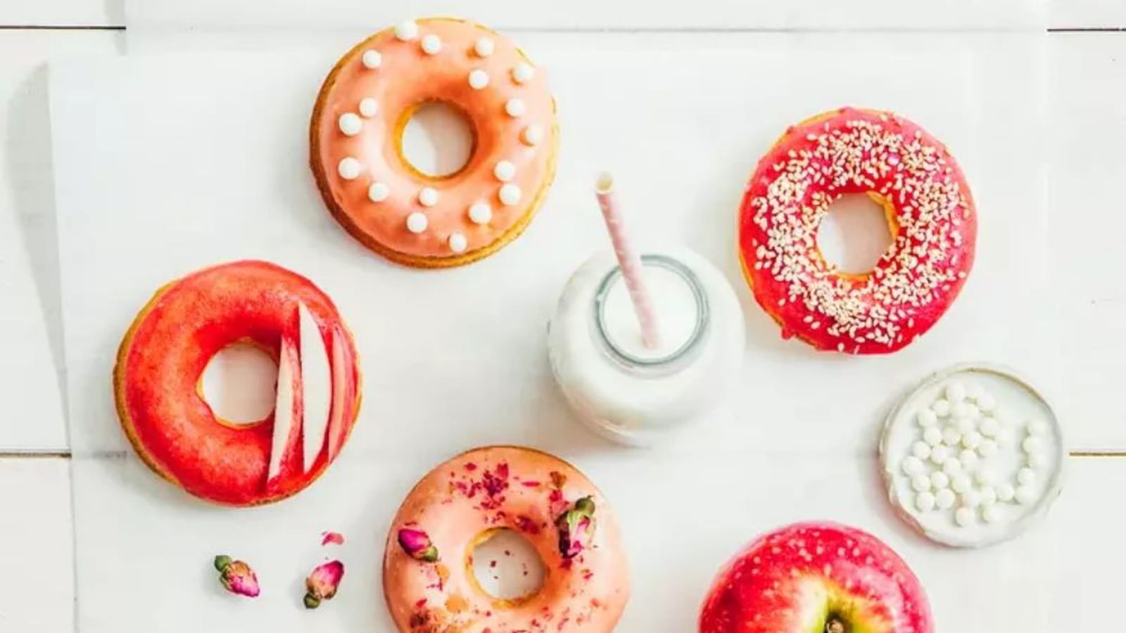 Donuts à la pomme Pink Lady®