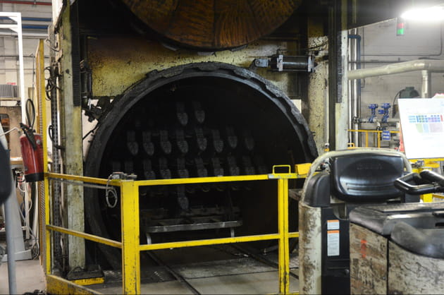 La vulcanisation, ultime étape