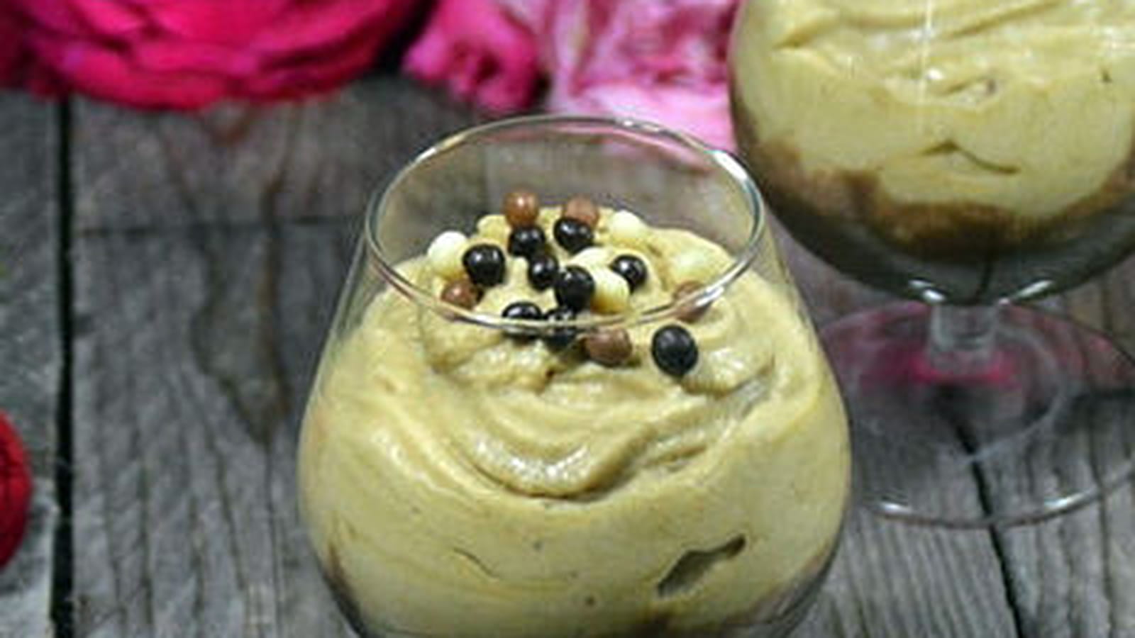 Verrine chocolat mascarpone café