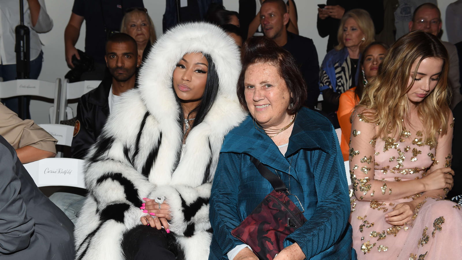 Nicki Minaj et Suzy Menkes