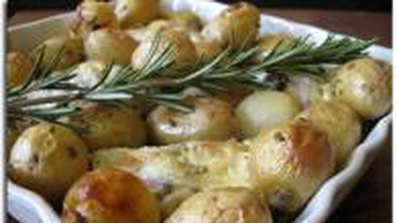 Lapin pommes de terre nouvelles