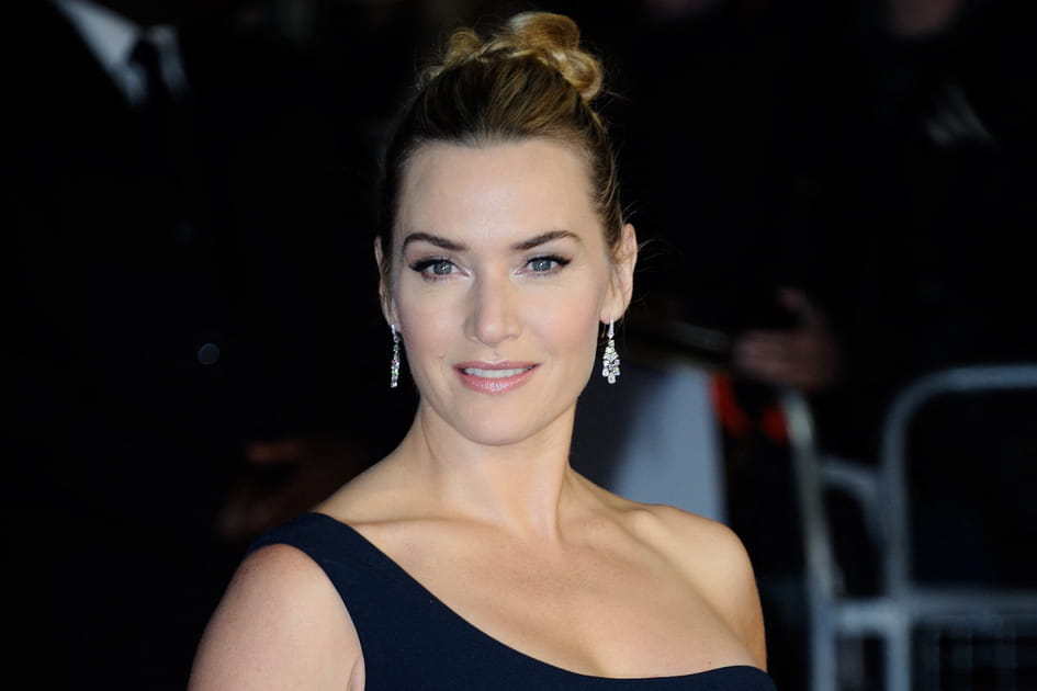 Le chignon &eacute;l&eacute;gant de Kate Winslet