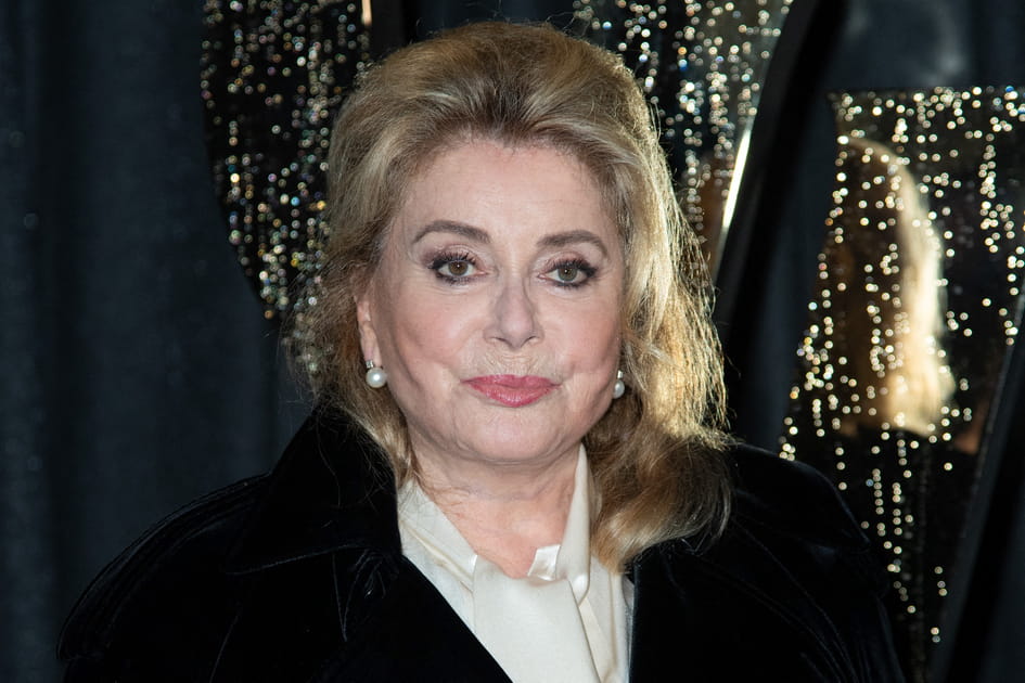 La coiffure hollywoodienne de Catherine Deneuve