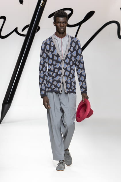 Look 38&nbsp;du d&eacute;fil&eacute; Giorgio Armani