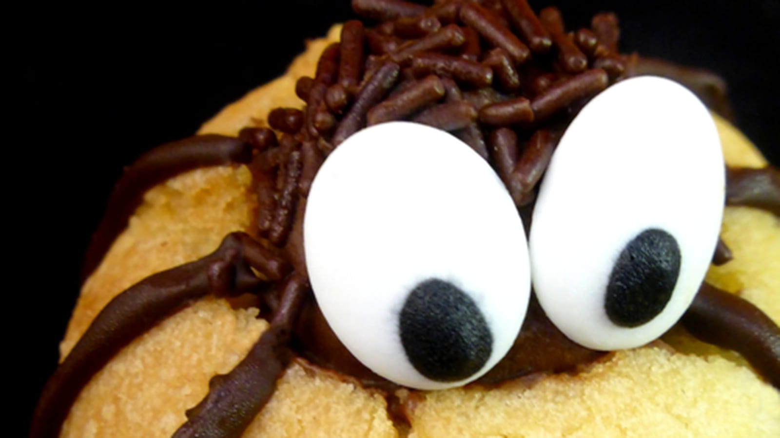 Biscuits sablés araignées (Halloween)