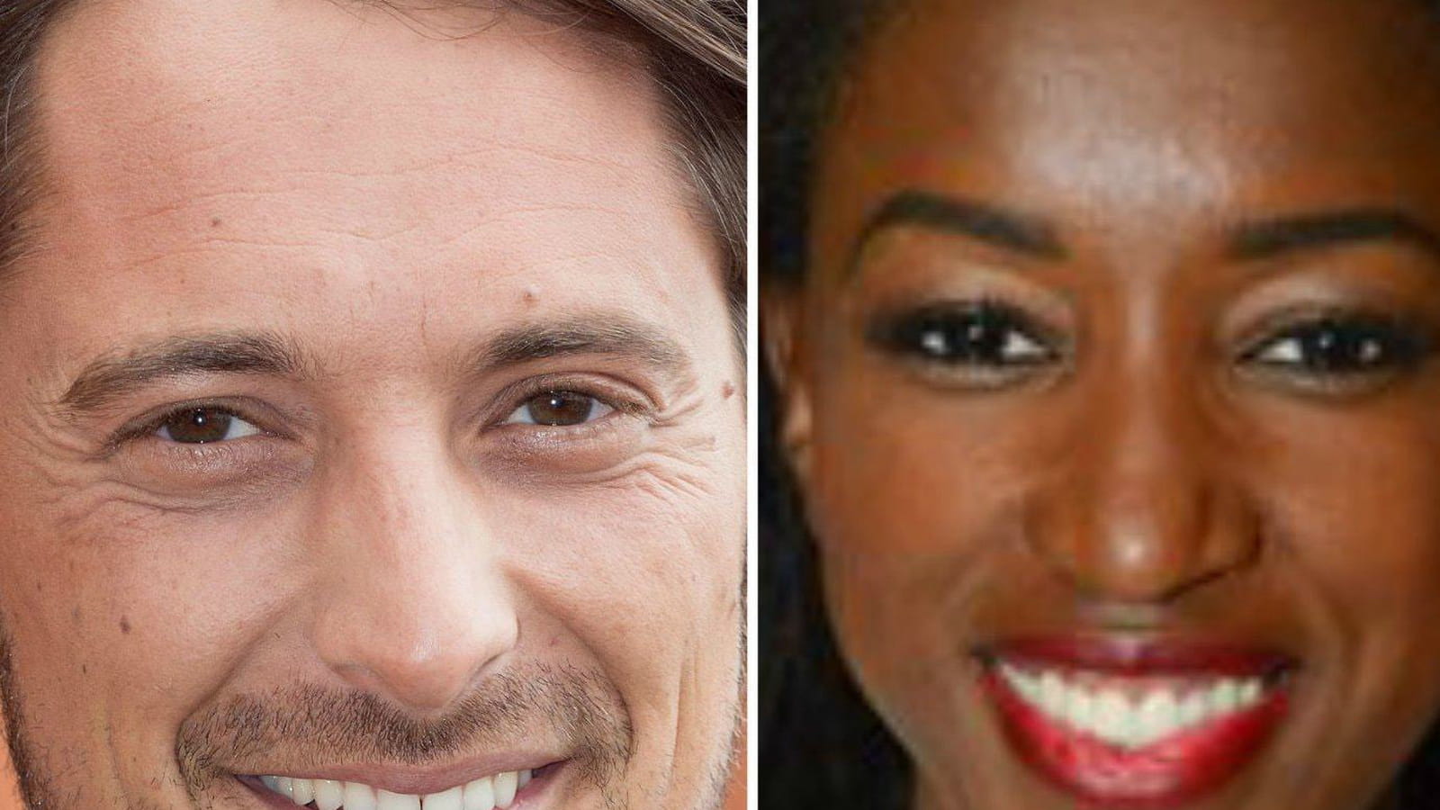 Hapsatou Sy et Vincent Cerutti