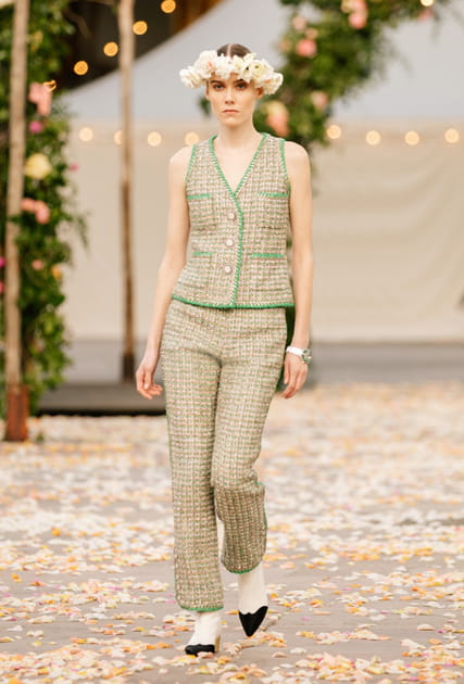Chanel Haute Couture printemps-&eacute;t&eacute; 2021&nbsp;look 08