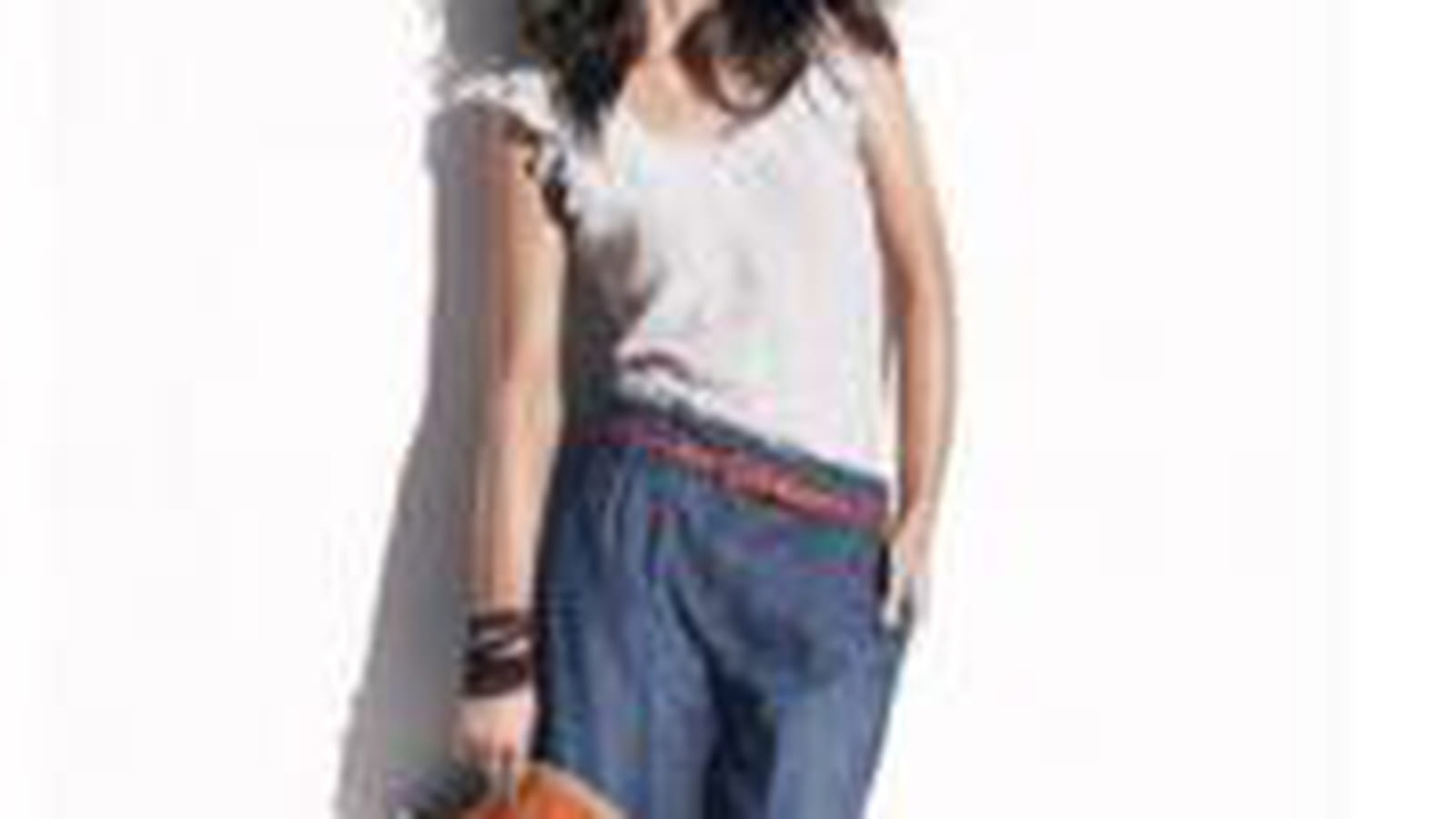L'ensemble jean et t-shirt de Caroll