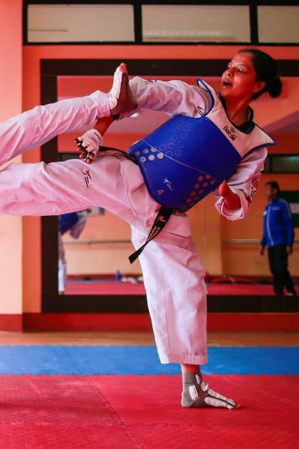 Les athlètes qualifiées pour les épreuves de para taekwondo