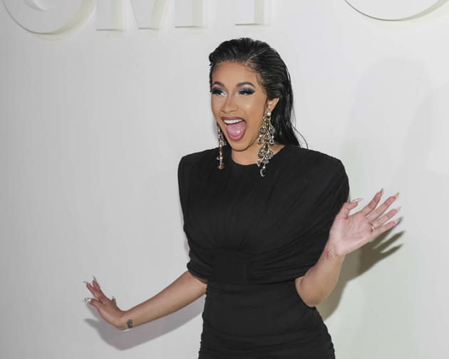 Cardi B au d&eacute;fil&eacute; Tom Ford