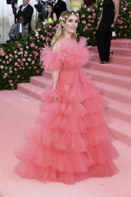 Emma Roberts en Giambattista Valli