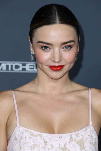 La bouche glossy de Miranda Kerr