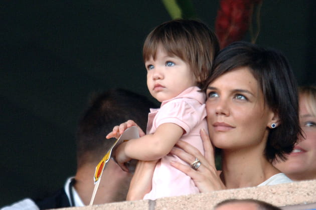 Suri Cruise : quand sa mère montrait sa bouille de bébé