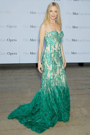 heather graham à la soirée d'inauguration de la saison du metropolitan opera de