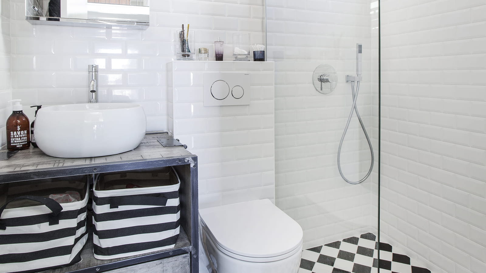 Salle d'eau après 