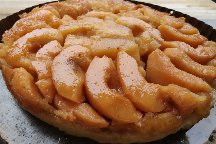Tarte tatin automnale aux coings
