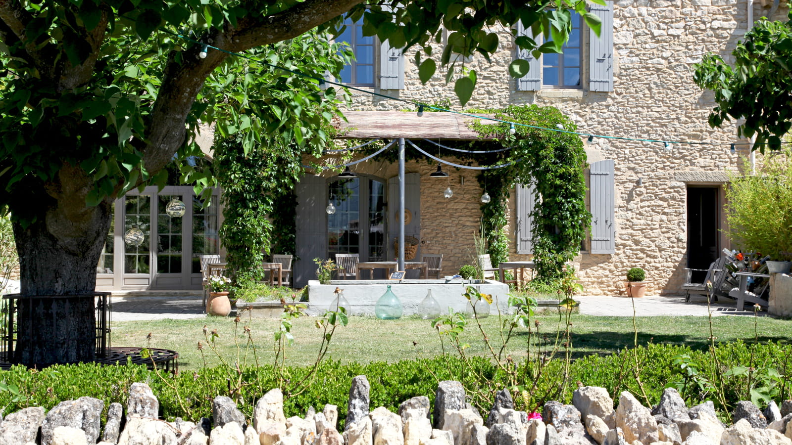Pergola ombragée